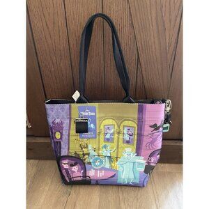 Harveys Disneyland Haunted Mansion 50th Anniversary  SHAG Seatbelt Bag Purse